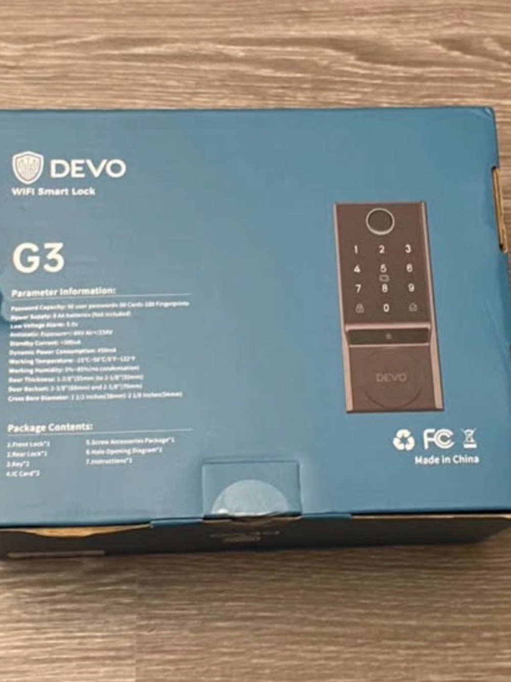 WiFi Smart Lock - Intelligent Security Lock - Picture 3 of 7